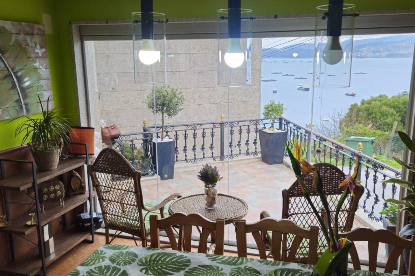 Casa Baja A La Playa Vila Bueu Exterior foto
