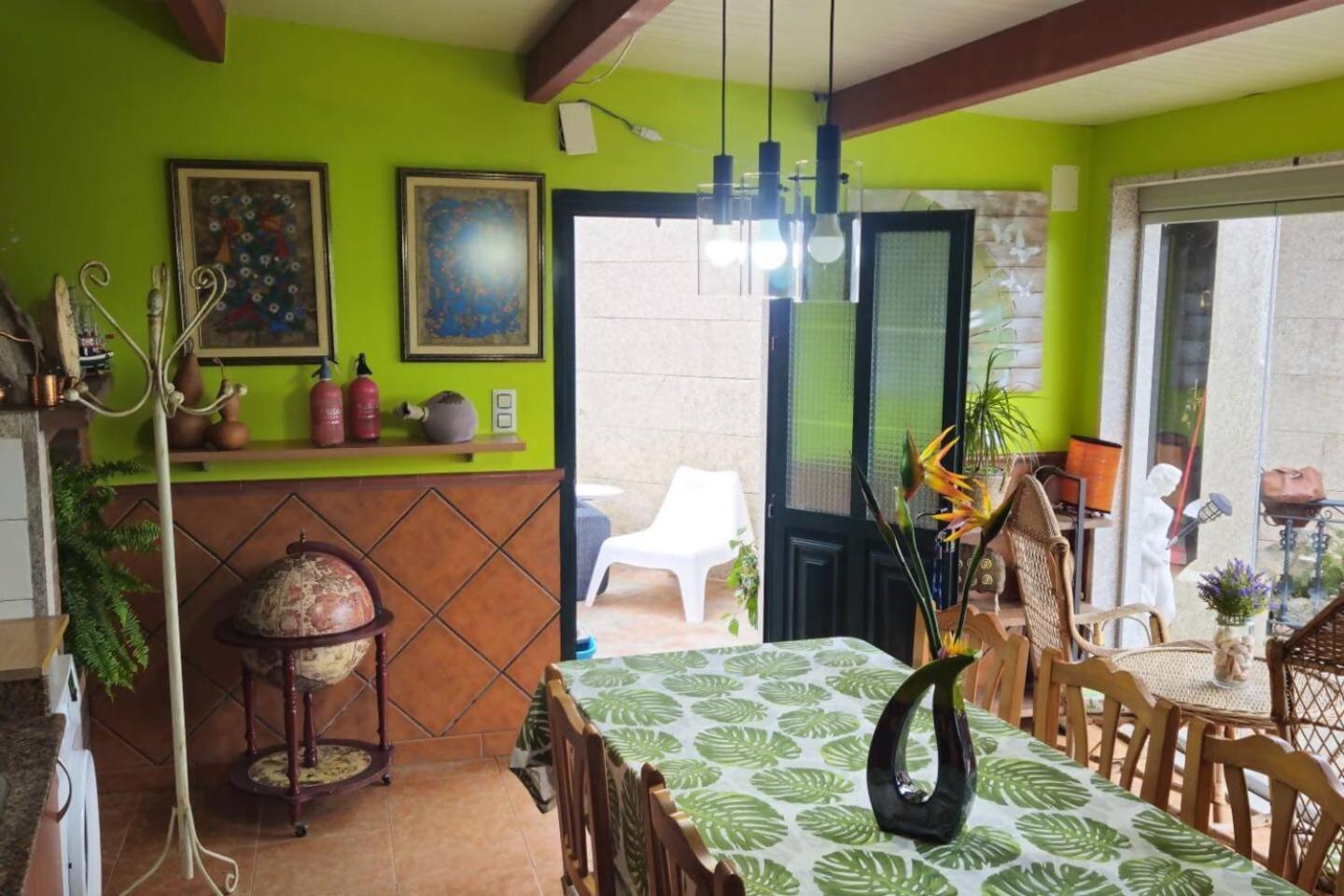 Casa Baja A La Playa Vila Bueu Exterior foto